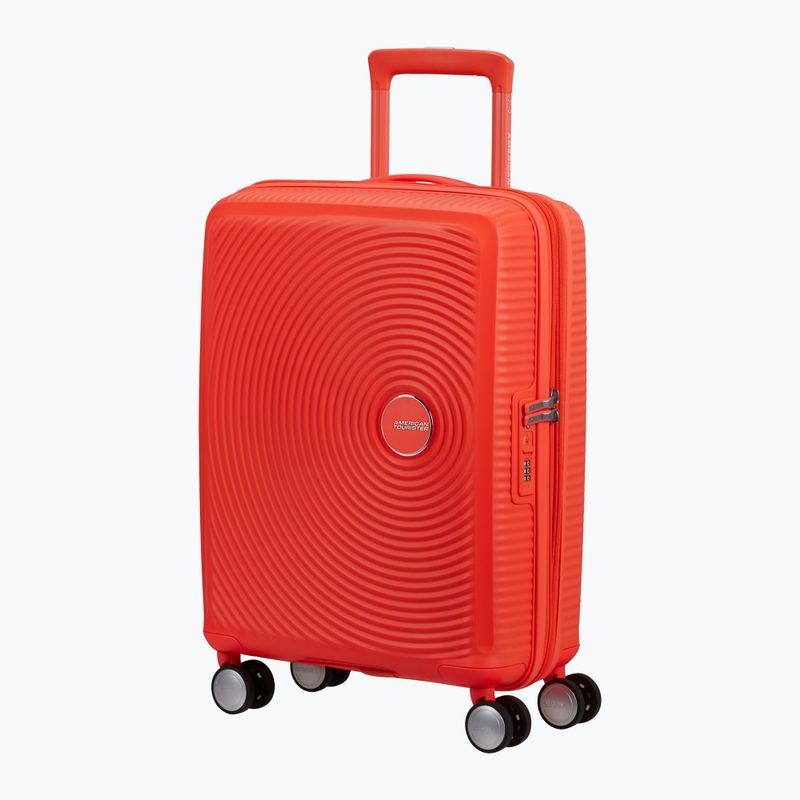 Travel suitcase American Tourister Soundbox 41 l neon orange 2