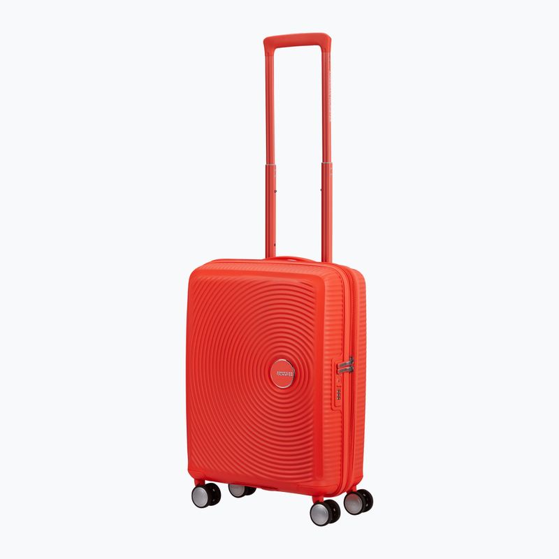 Travel suitcase American Tourister Soundbox 41 l neon orange 6