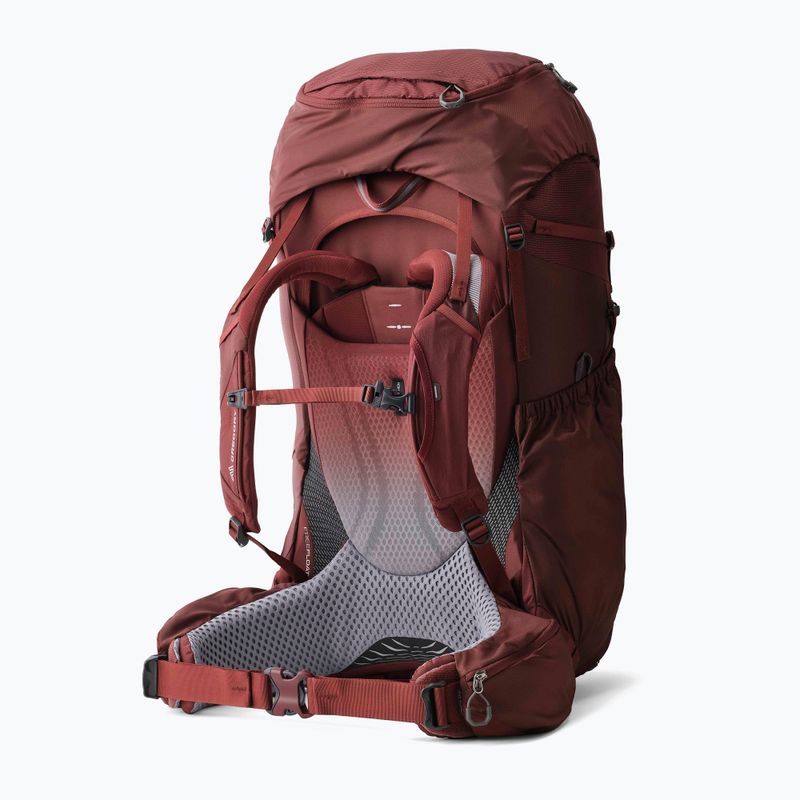 Women's trekking backpack Gregory Deva 70 l garnet red 2