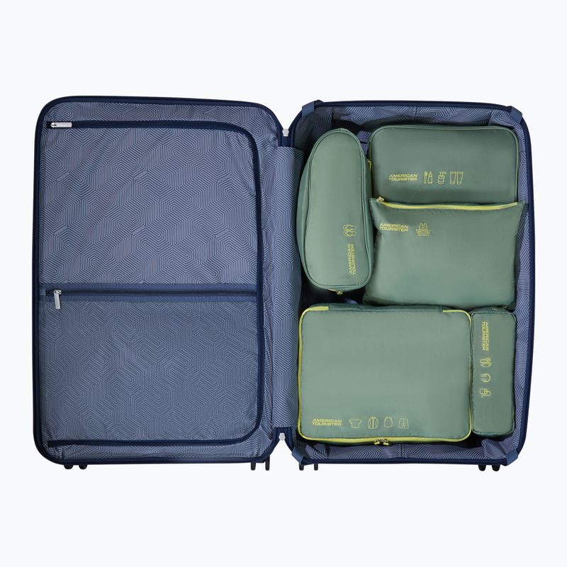Organizer set American Tourister Packing 5 pcs. olive/lime 7