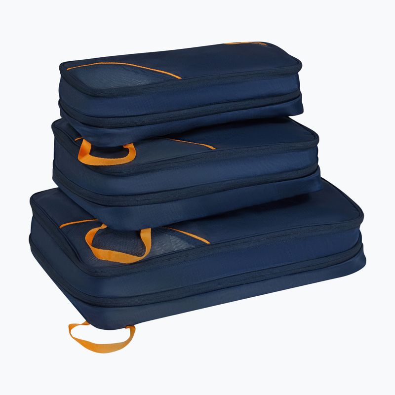 Organizer set American Tourister Packing S/M/L 3 pcs. navy/orange 2