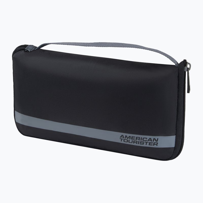 Suitcase cover American Tourister Foldable Luggage L black/grey 2