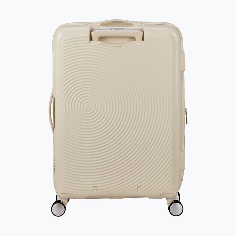Cabin suitcase American Tourister Soundbox 67 81 l coconut sand 2