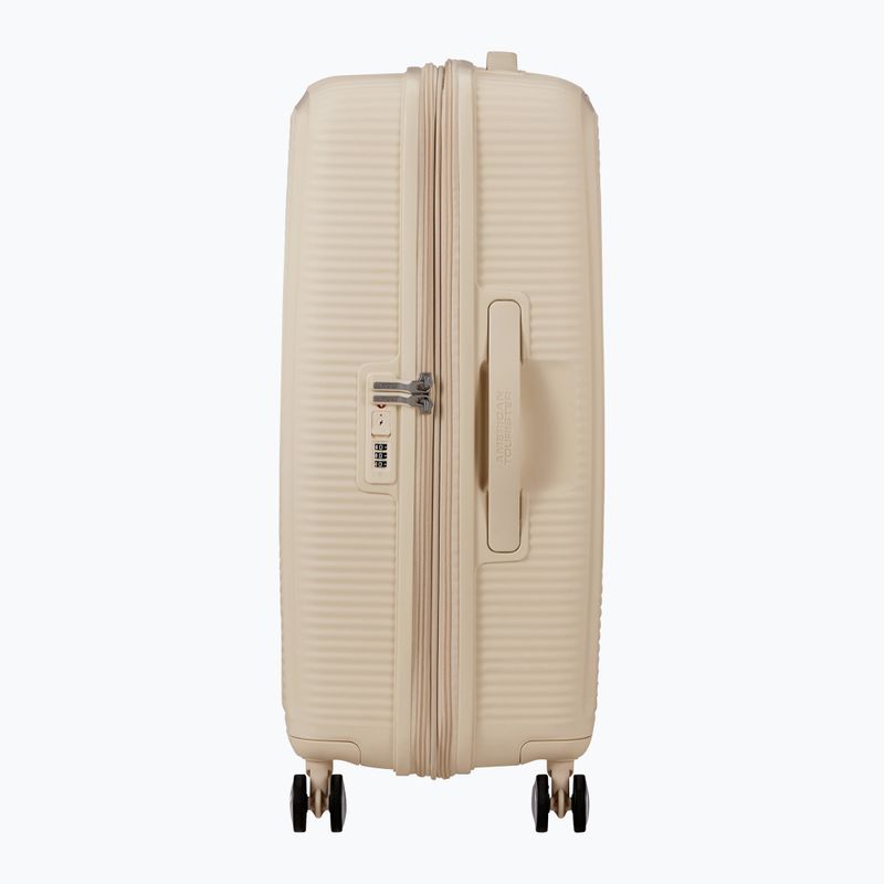 Cabin suitcase American Tourister Soundbox 67 81 l coconut sand 3