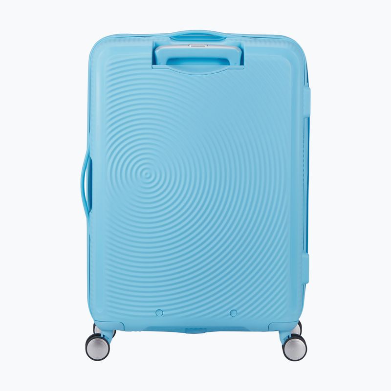Cabin suitcase American Tourister Soundbox 67 81 l blueberry fizz 2