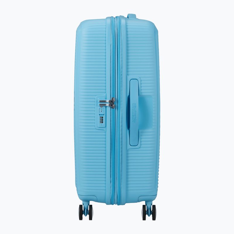 Cabin suitcase American Tourister Soundbox 67 81 l blueberry fizz 3