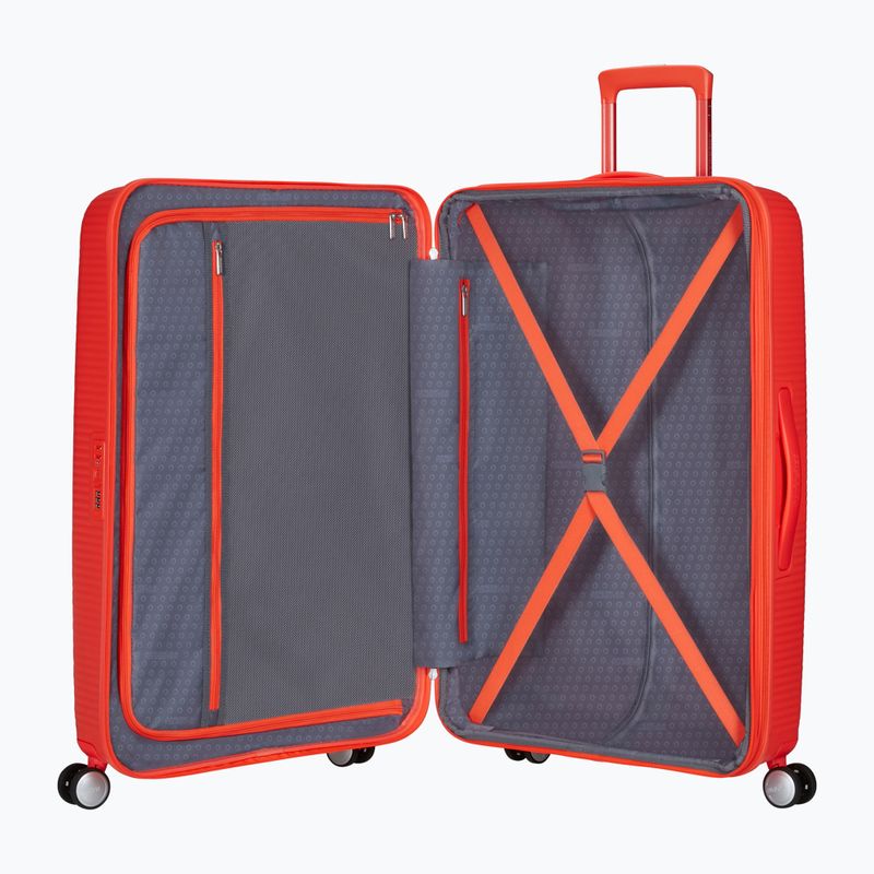 Cabin suitcase American Tourister Soundbox 77 110 l papaya sand 6