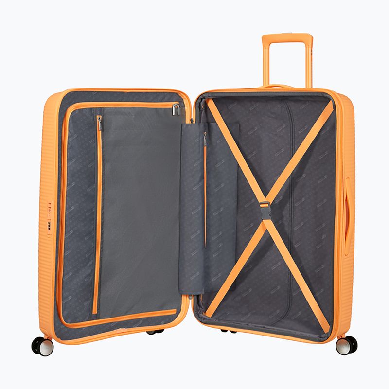 Cabin suitcase American Tourister Soundbox 77 110 l papaya sand 7