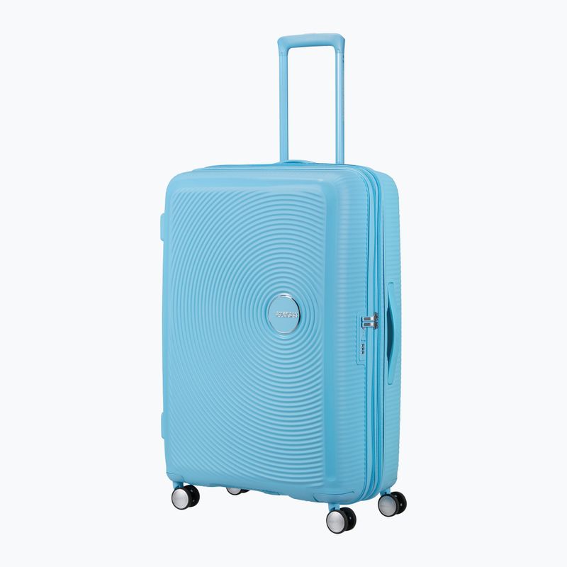 Cabin suitcase American Tourister Soundbox 77 110 l blueberry fizz 5