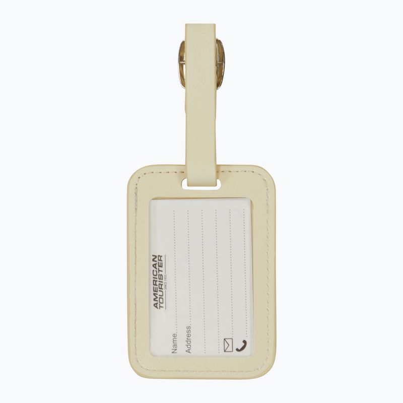 Luggage tag American Tourister Luggage Tag 2 pcs. coconut sand 2