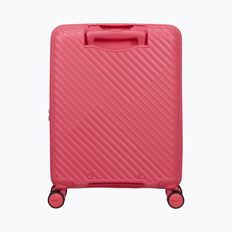 Cabin suitcase American Tourister Diablast Spinner 35 l pink glitch 3