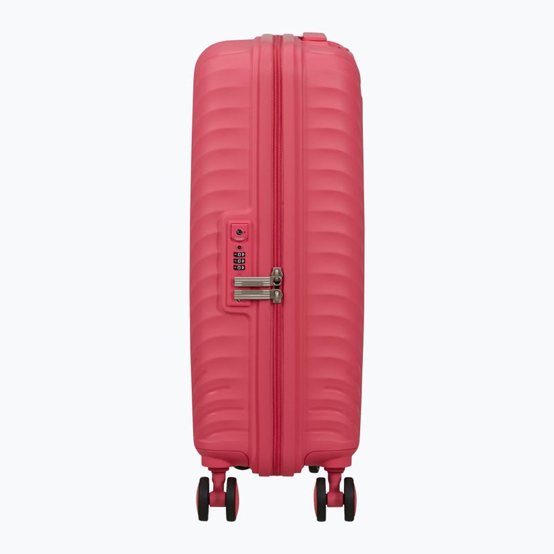 Cabin suitcase American Tourister Diablast Spinner 35 l pink glitch 4
