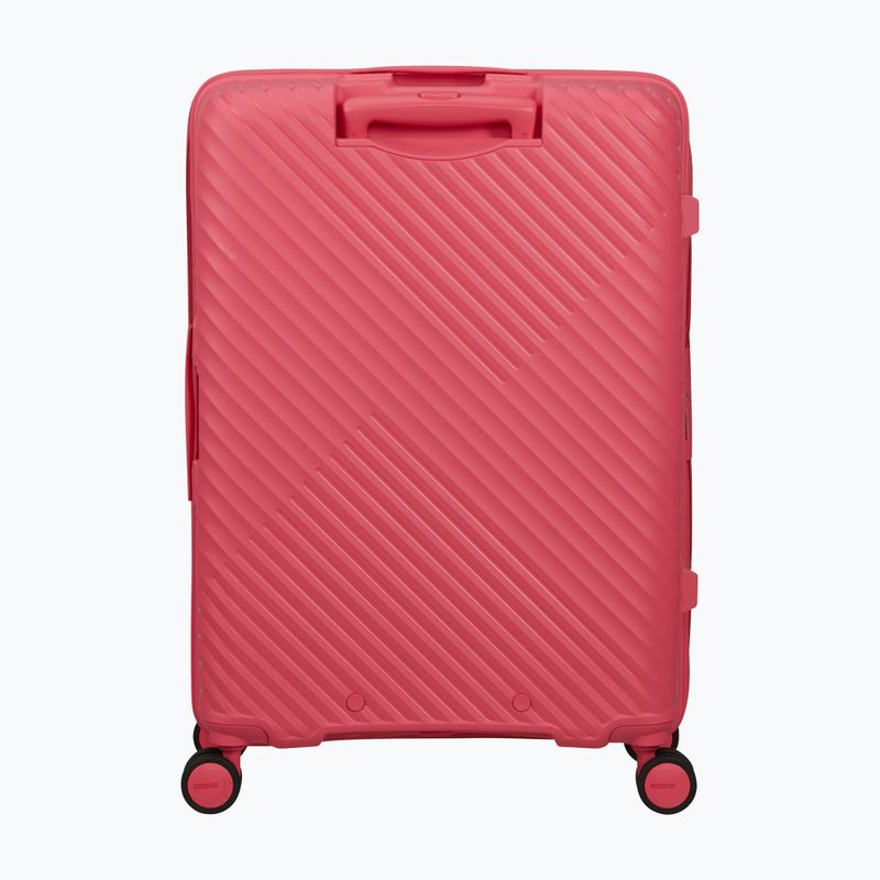 Cabin suitcase American Tourister Diablast Spinner 81 l pink glitch 3