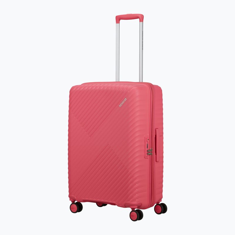 Cabin suitcase American Tourister Diablast Spinner 81 l pink glitch 5