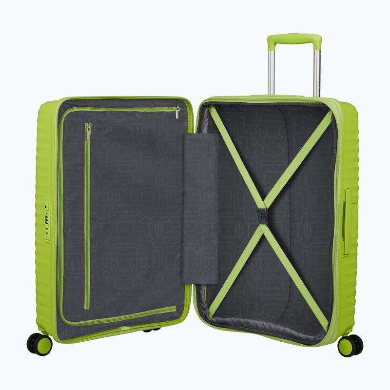 Cabin suitcase American Tourister Diablast Spinner 81 l hyper lime 6