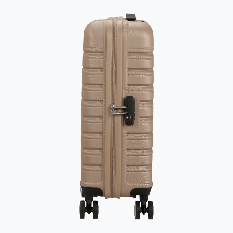 Cabin suitcase American Tourister Flashline Spinner 55 34 l ivory gold 4