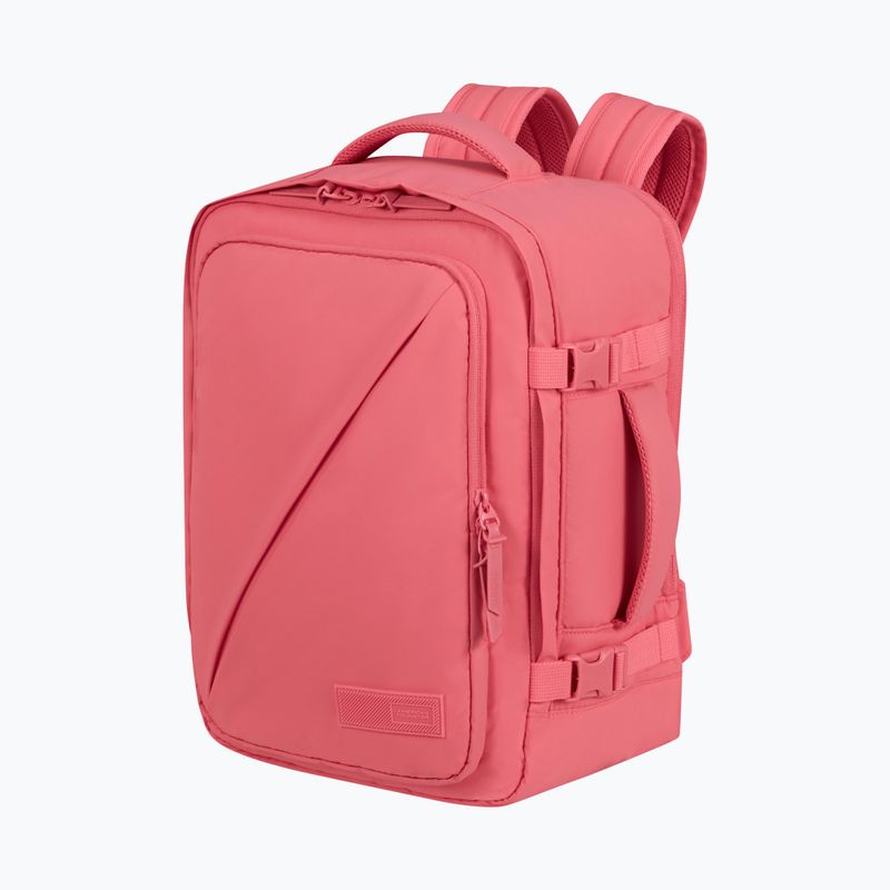 Urban backpack American Tourister Take2Cabin Casual MS Puff 26,5 l pink glitch 2