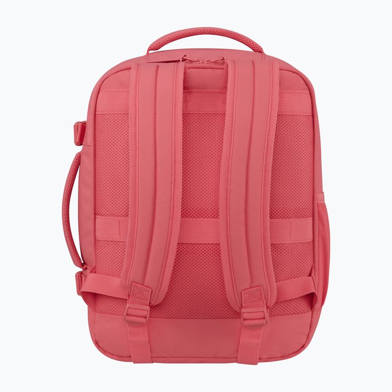 Urban backpack American Tourister Take2Cabin Casual MS Puff 26,5 l pink glitch 3