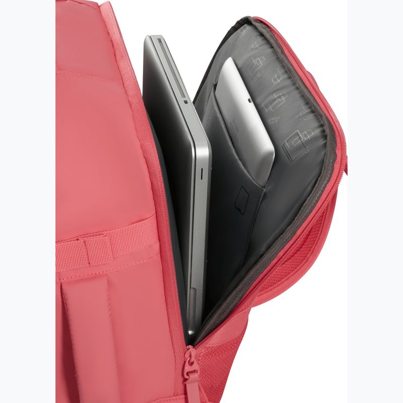 Urban backpack American Tourister Take2Cabin Casual MS Puff 26,5 l pink glitch 6