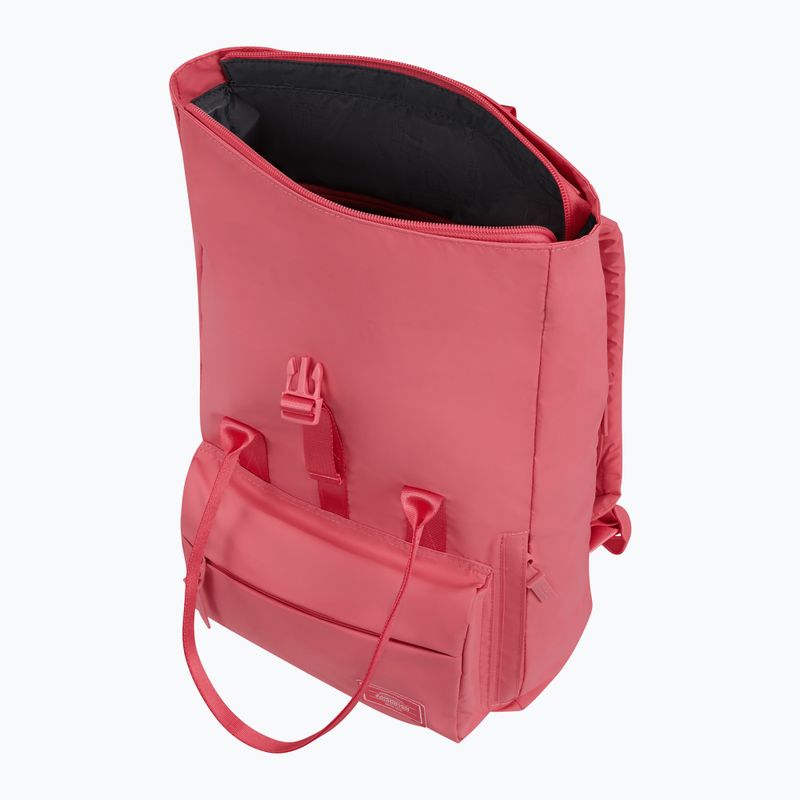 Urban backpack American Tourister Urban Groove City Puff UG16 17 l pink glitch 5