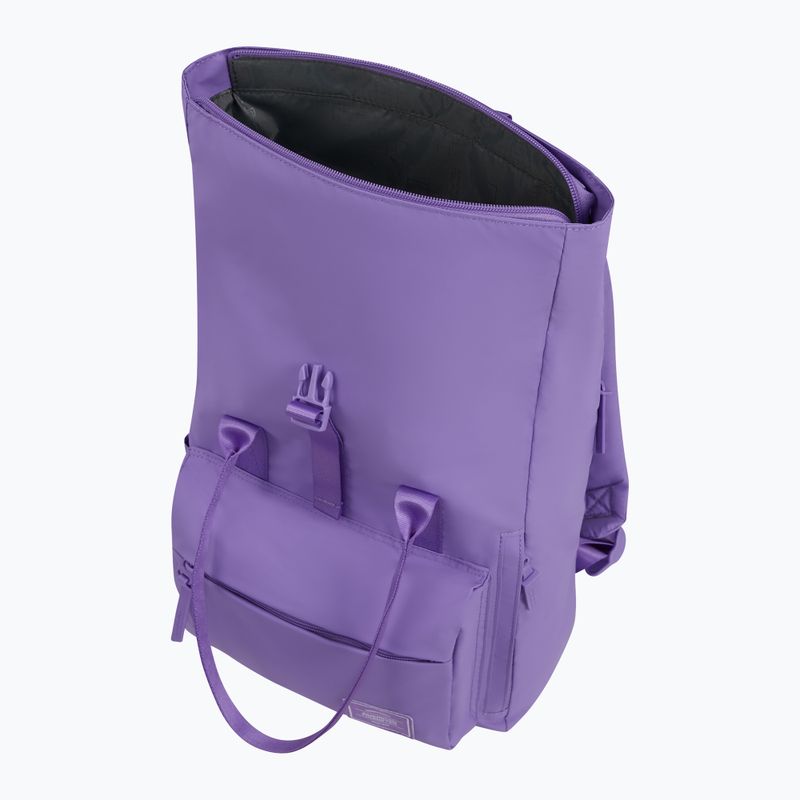 Urban backpack American Tourister Urban Groove City Puff UG16 17 l purple pulse 5