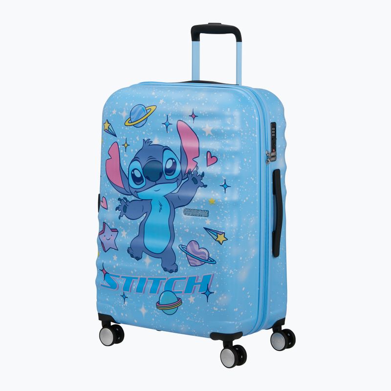 Cabin suitcase American Tourister Disney Wavebreaker 64 l stitch universe 4