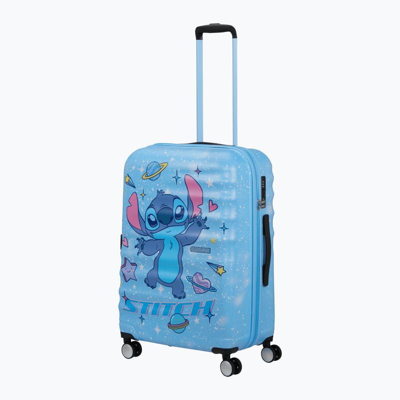Cabin suitcase American Tourister Disney Wavebreaker 64 l stitch universe 5