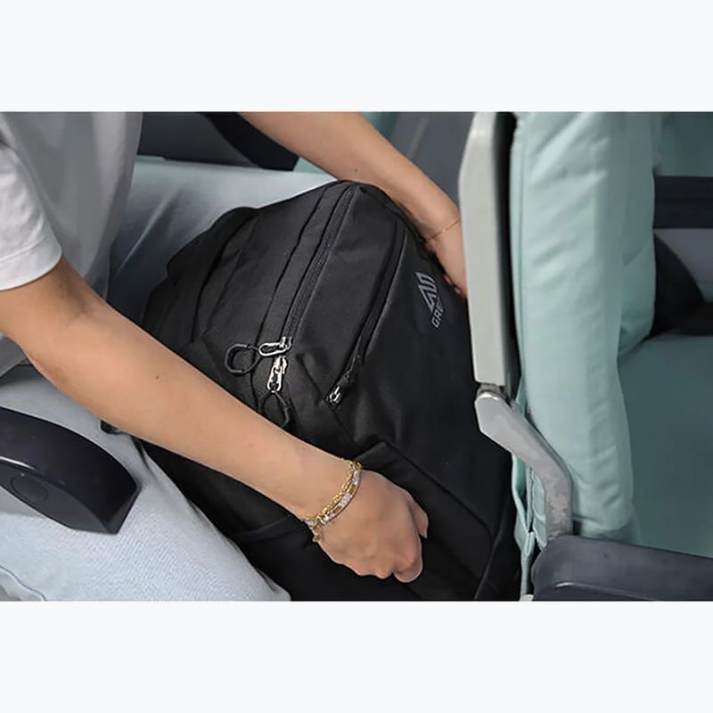Travel backpack Gregory Border Easy Cabin 28 l black lichen 7