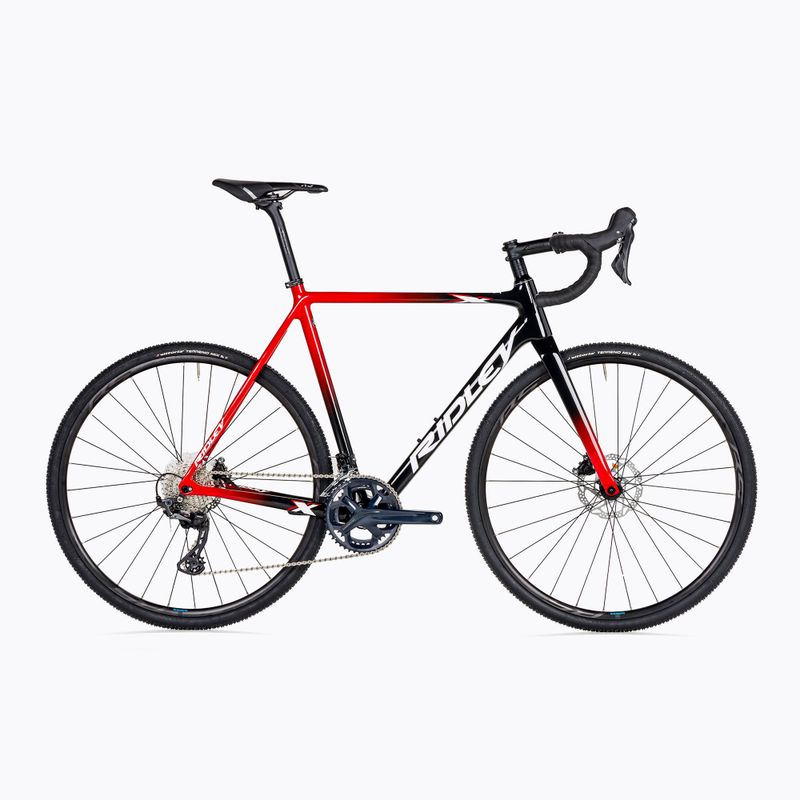 Ridley X-Night Disc GRX600 cross-country bike 2x XNI08As black/red SBIXNIRIDE26