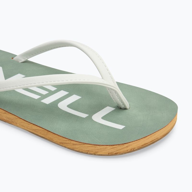 Women's O'Neill Pinetree Low mint flip flops 7