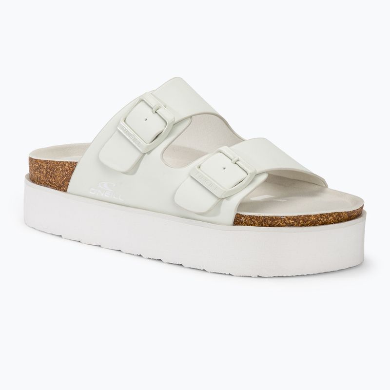 Women's O'Neill Platform Low slides off white