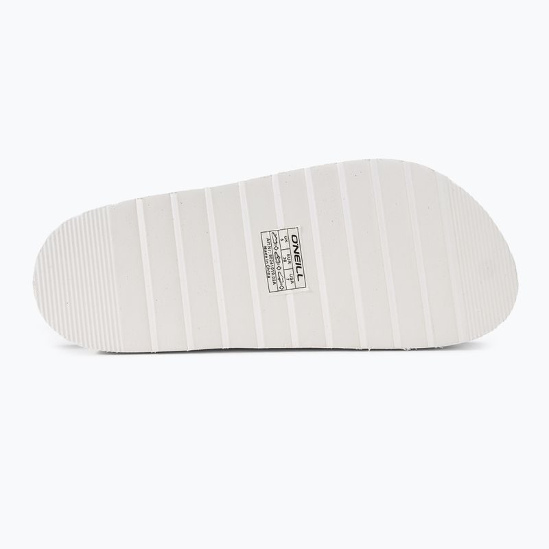 Women's O'Neill Platform Low slides off white 4