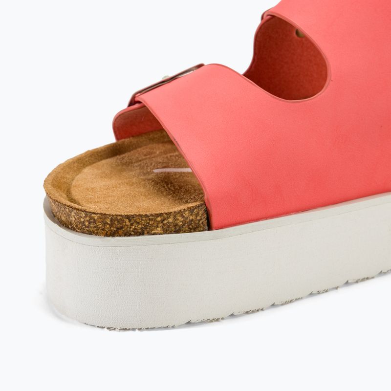 Women's O'Neill Platform Low slides brighr coral 7