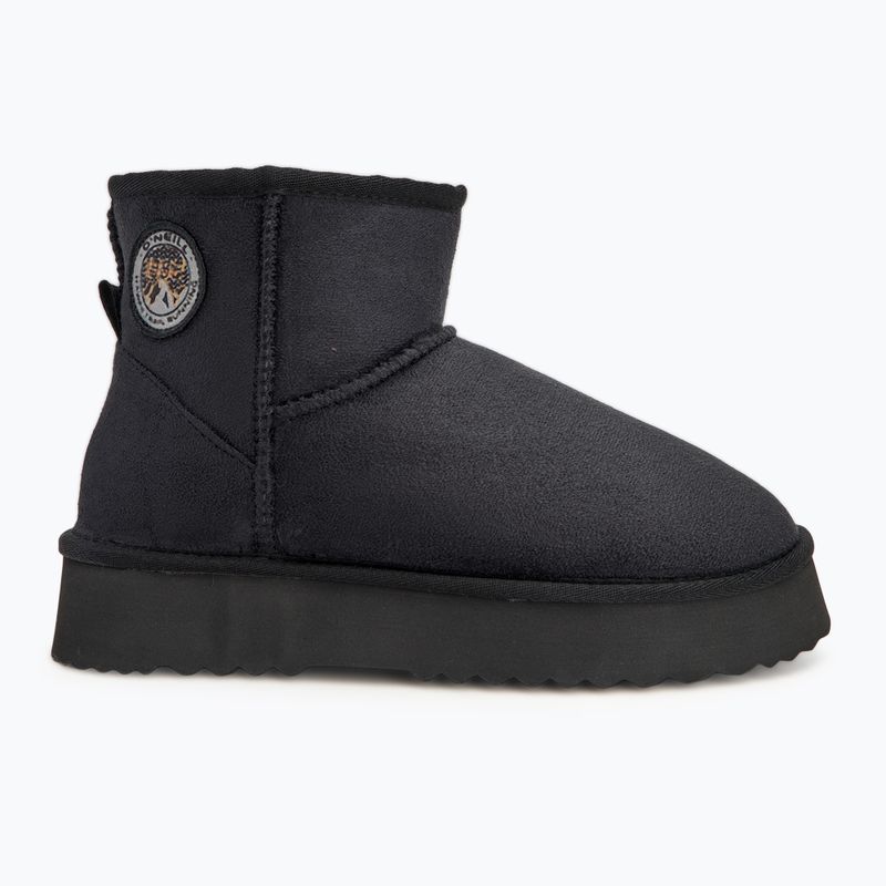 Women's O'Neill Besiana Platform Mid triple black snow boots 2