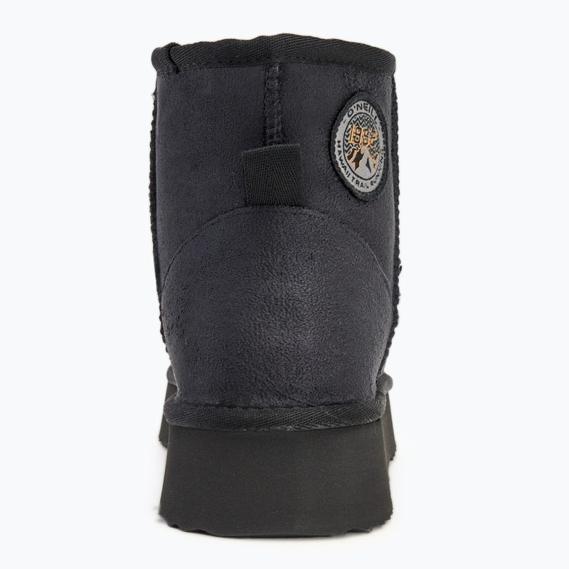 Women's O'Neill Besiana Platform Mid triple black snow boots 6