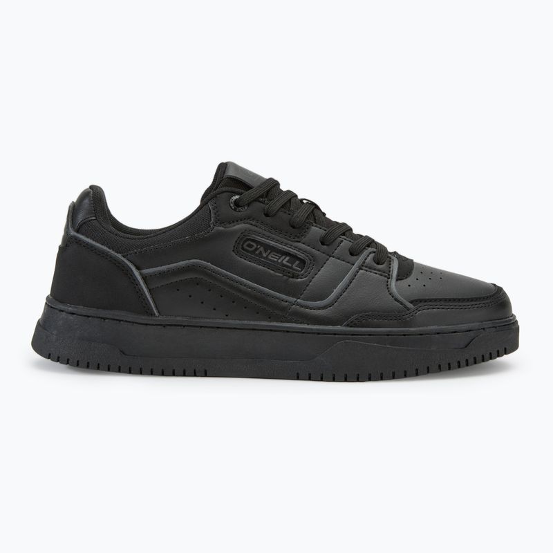 Men's O'Neill Fontana Low triple black shoes 2