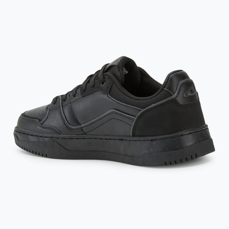 Men's O'Neill Fontana Low triple black shoes 3