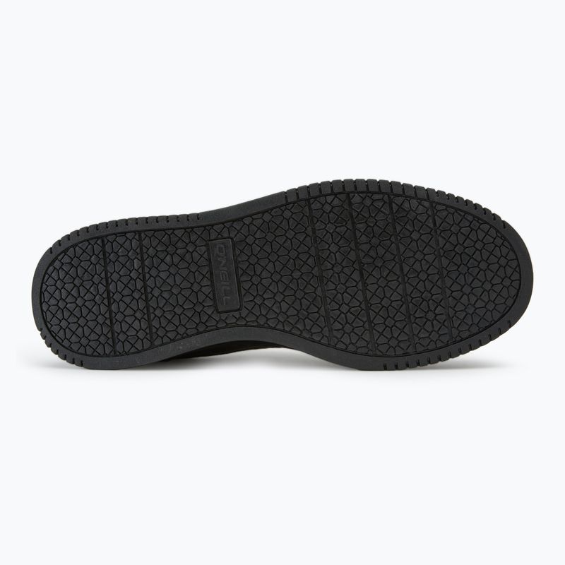 Men's O'Neill Fontana Low triple black shoes 4