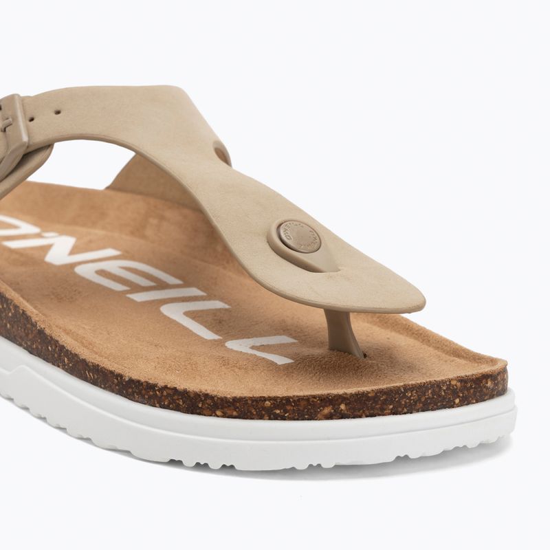 Women's O'Neill Avalon Slider Low flip flops tan 7