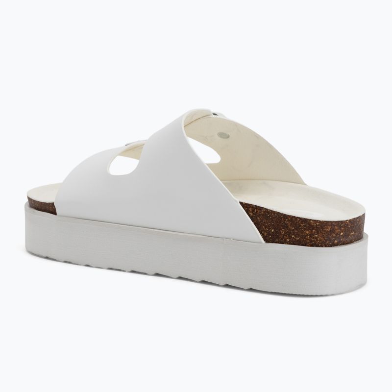 Women's O'Neill Sandy Platform Slider Low flip-flops off white 3