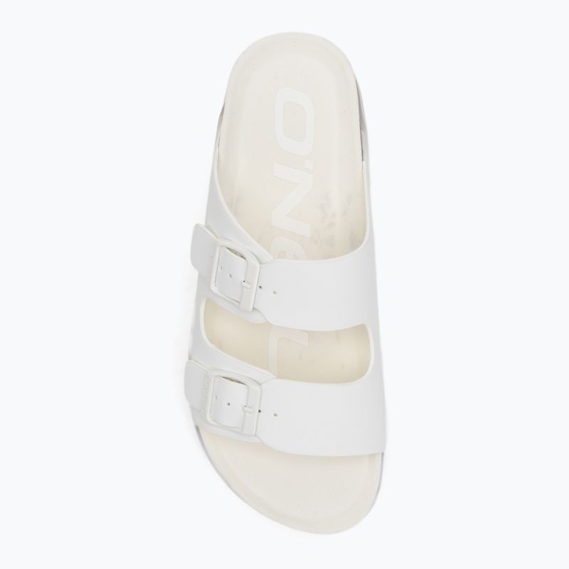Women's O'Neill Sandy Platform Slider Low flip-flops off white 5
