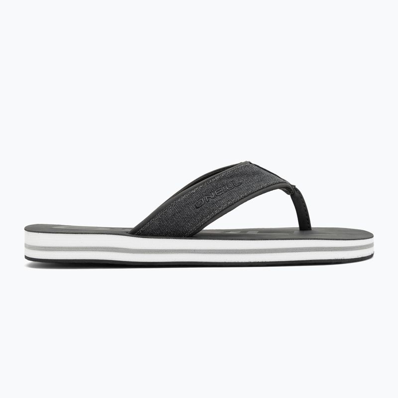Men's O'Neill Jack Flipflop Low pewter flip flops 2