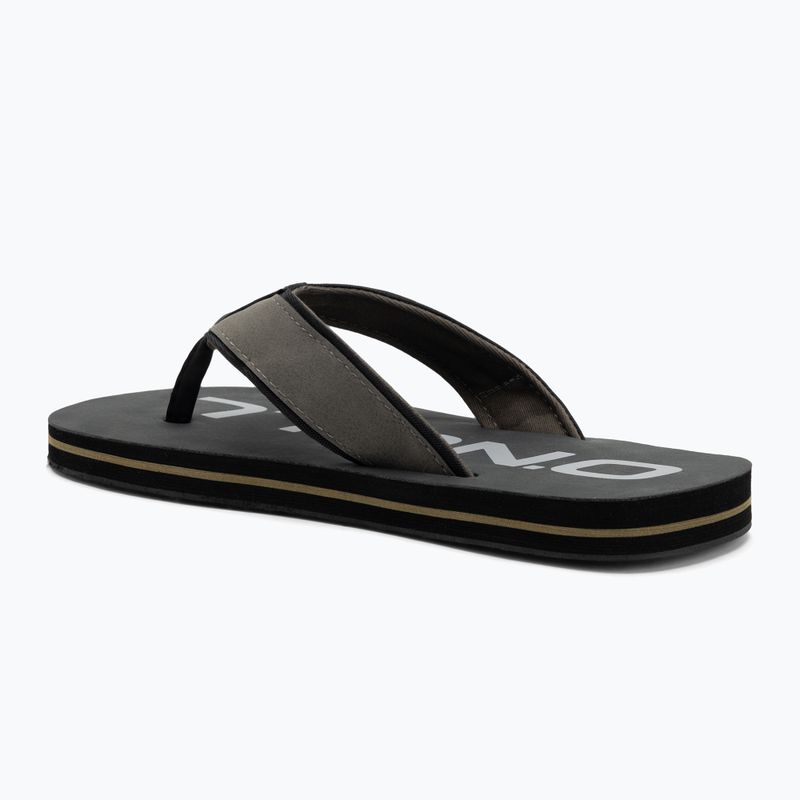 Men's O'Neill Mick Flipflop Low pewter flip flops 3