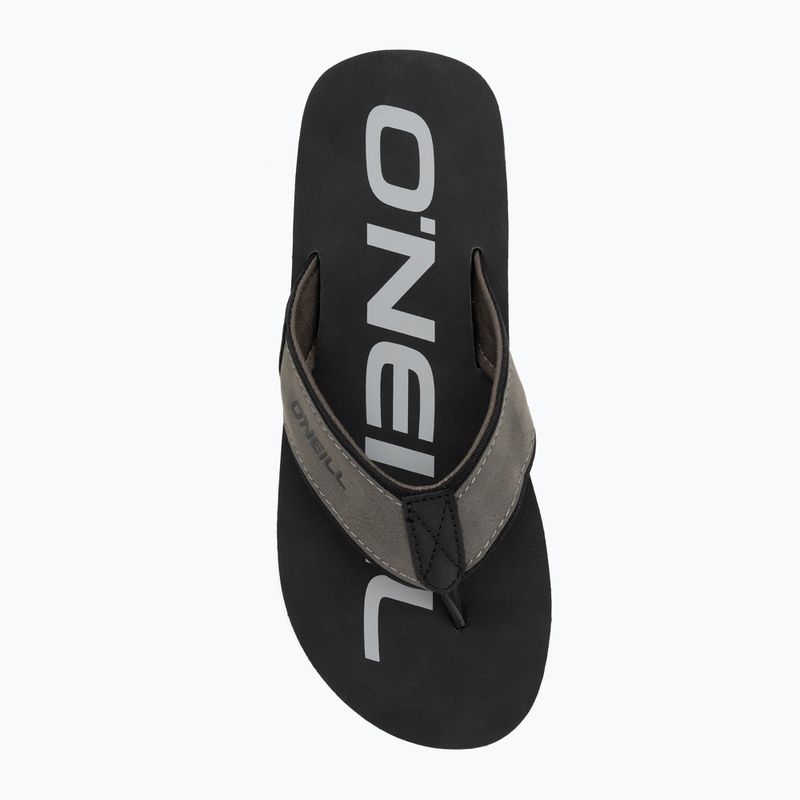 Men's O'Neill Mick Flipflop Low pewter flip flops 5