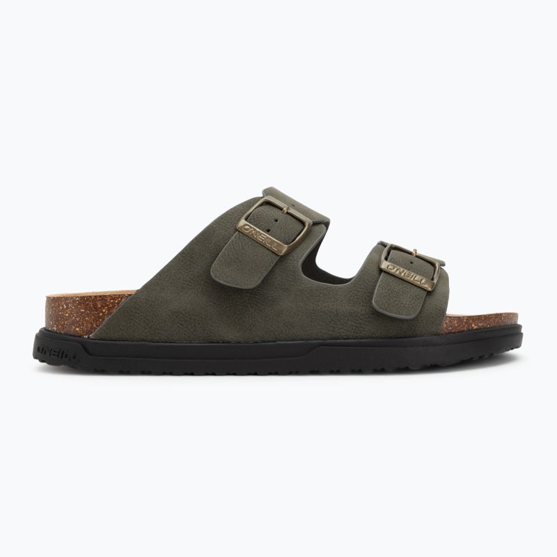 Men's O'Neill Vince Slider Low olive flip-flops 2