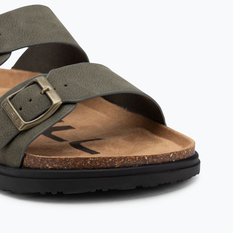 Men's O'Neill Vince Slider Low olive flip-flops 7