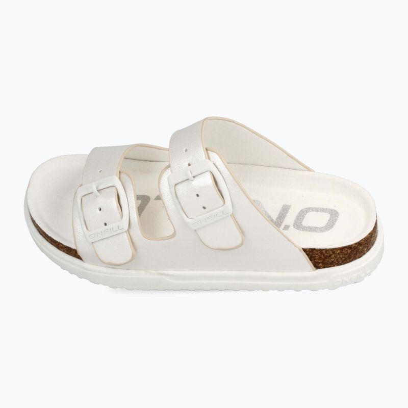 O'Neill Haleiwa Slider Low Jr off white children's flip-flops 8