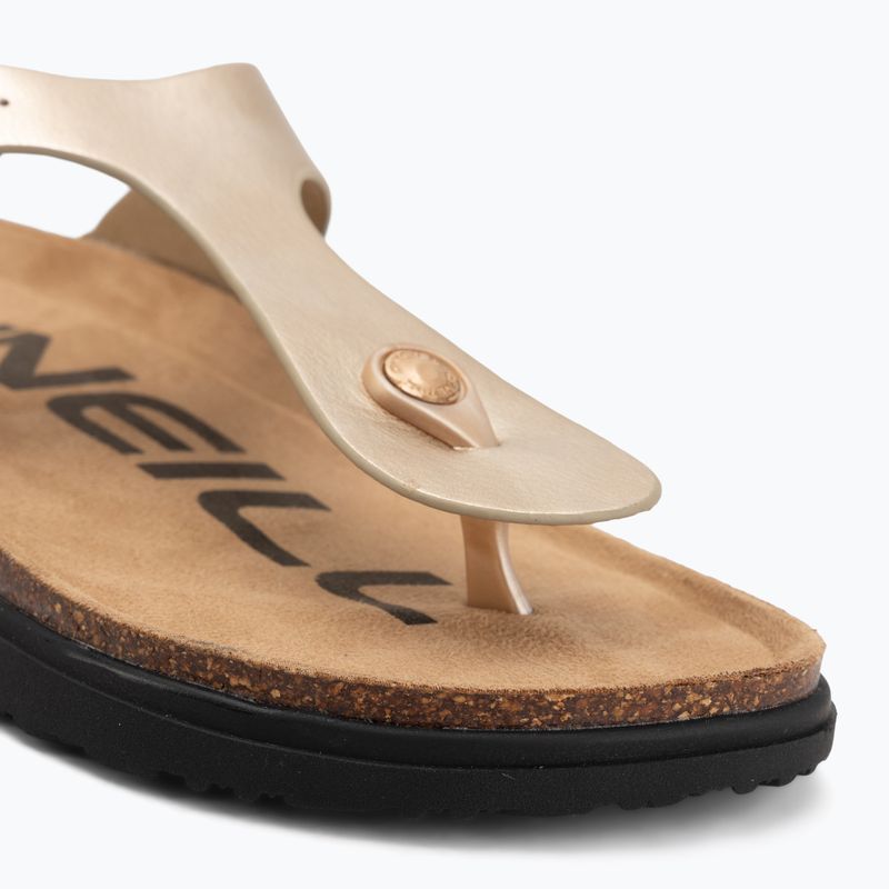 Women's flip-flops O'Neill Avalon Low gold 7