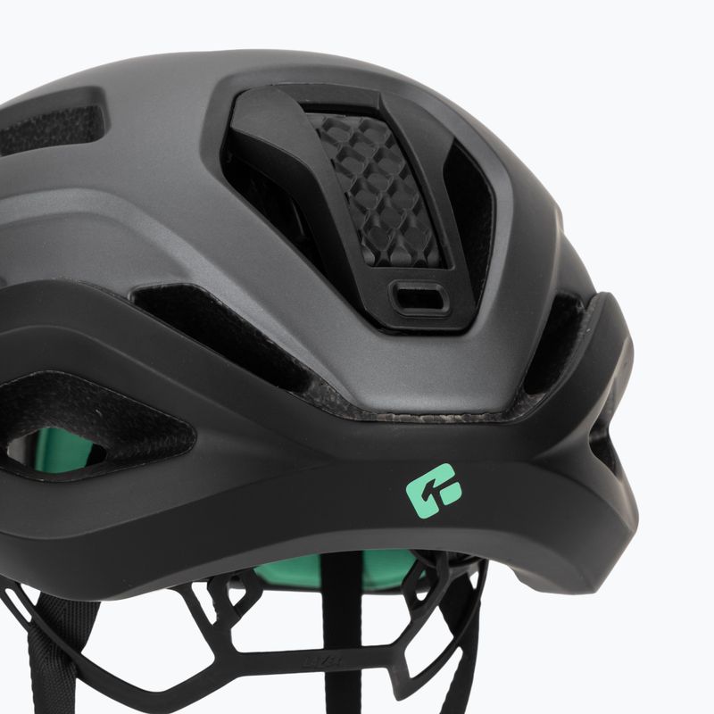 Lazer Strada KinetiCore matte titanium bicycle helmet 8