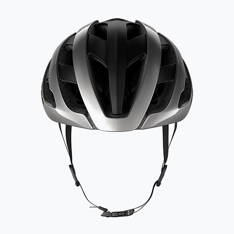 Lazer Genesis gloss titanium bicycle helmet 3